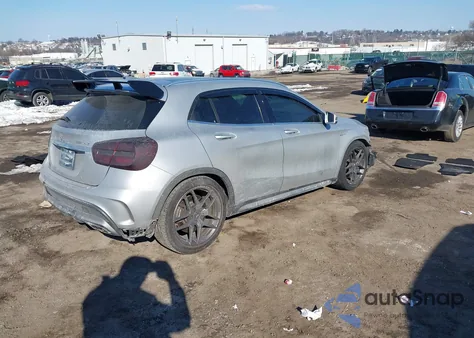 2015 Mercedes-Benz Gla 45 Amg 4Matic z USA, uszkodzony, nr VIN WDDTG5CB1FJ128520